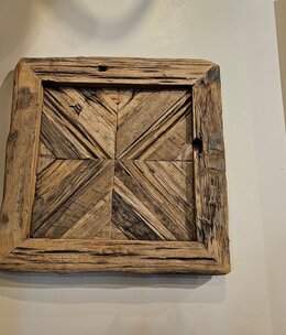 Uttermost Rennick Wood Wall Square 21x21x2