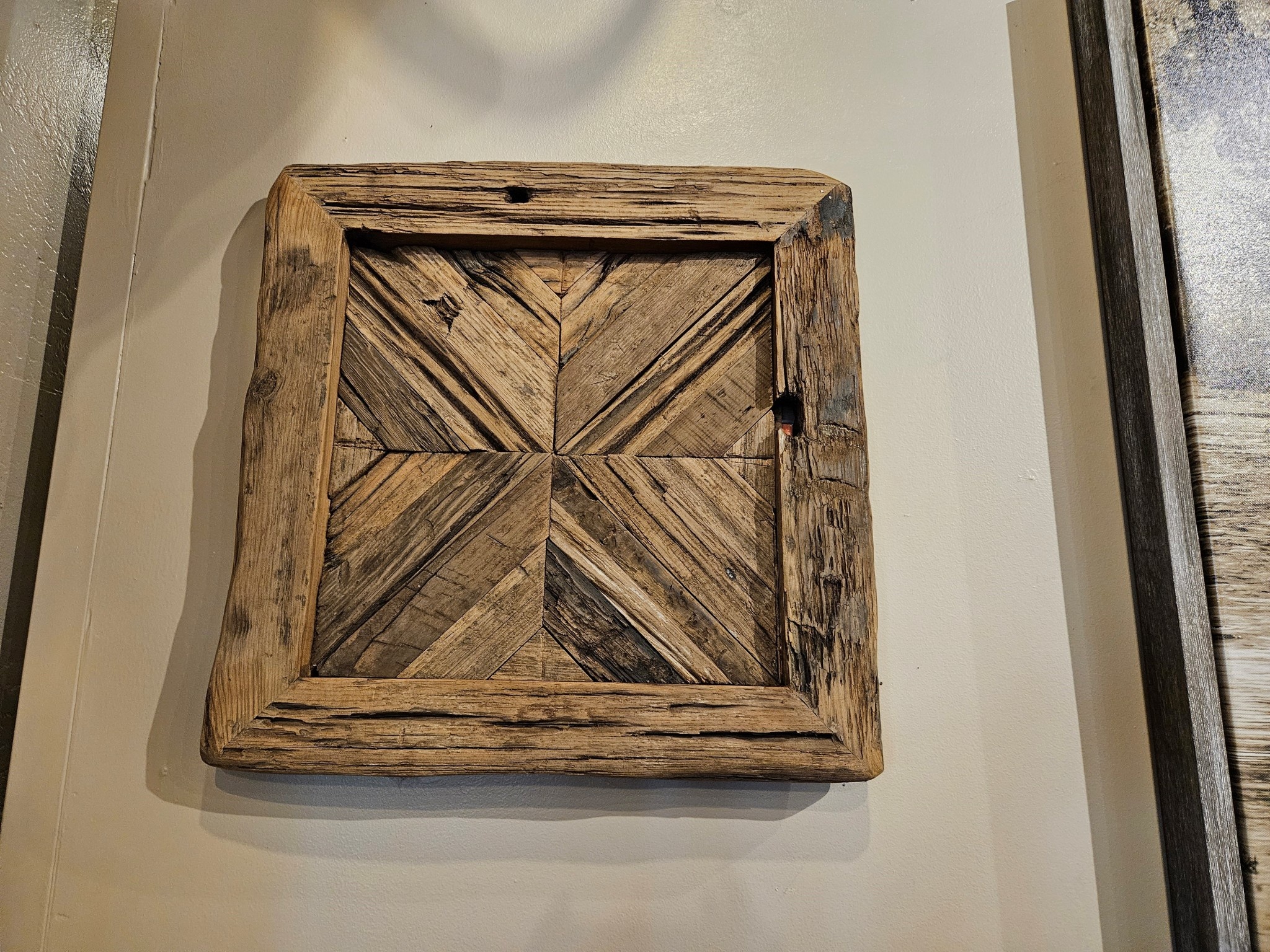 Uttermost Rennick Wood Wall Square 21x21x2
