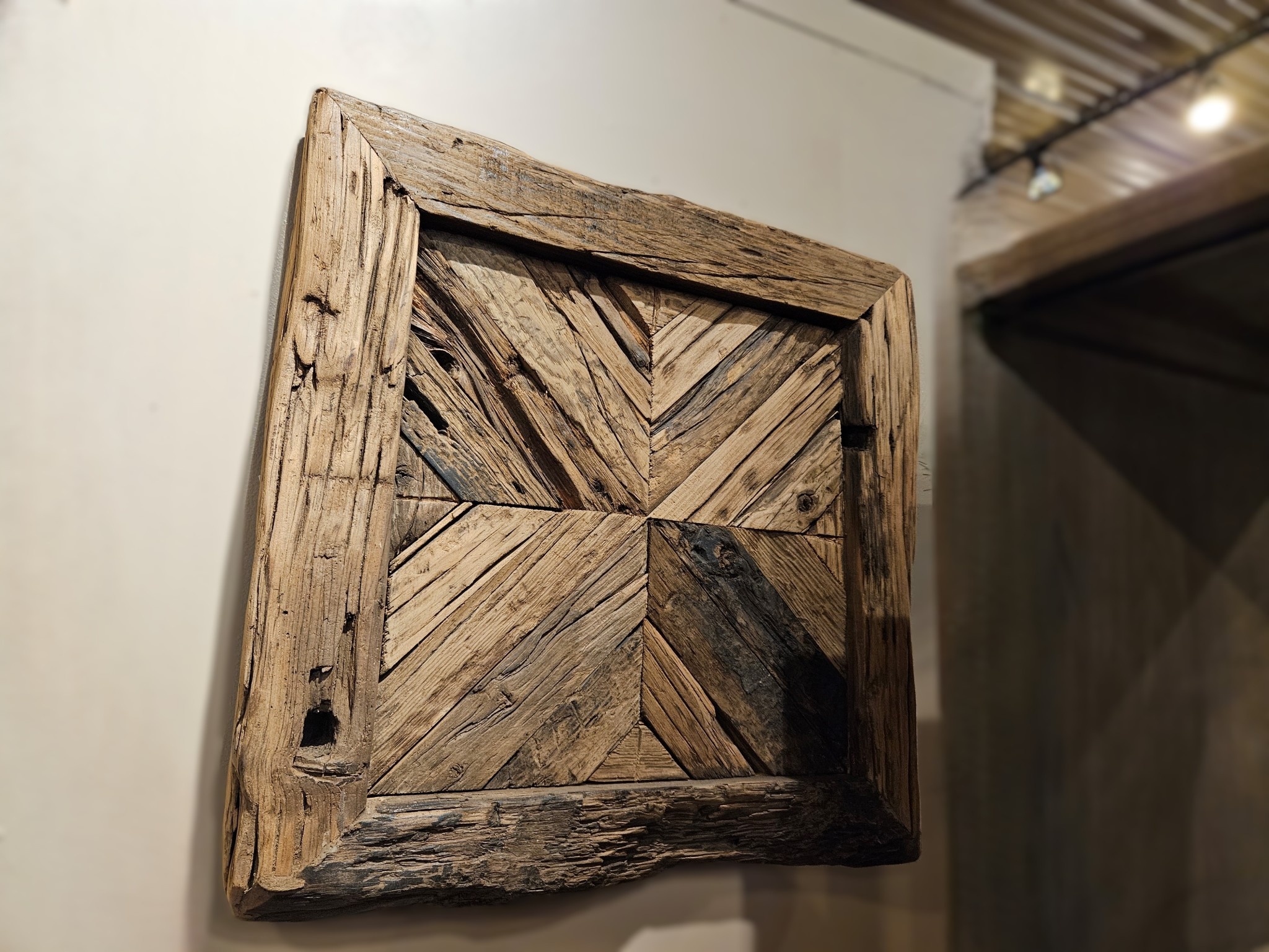 Uttermost Rennick Wood Wall Square 21x21x2