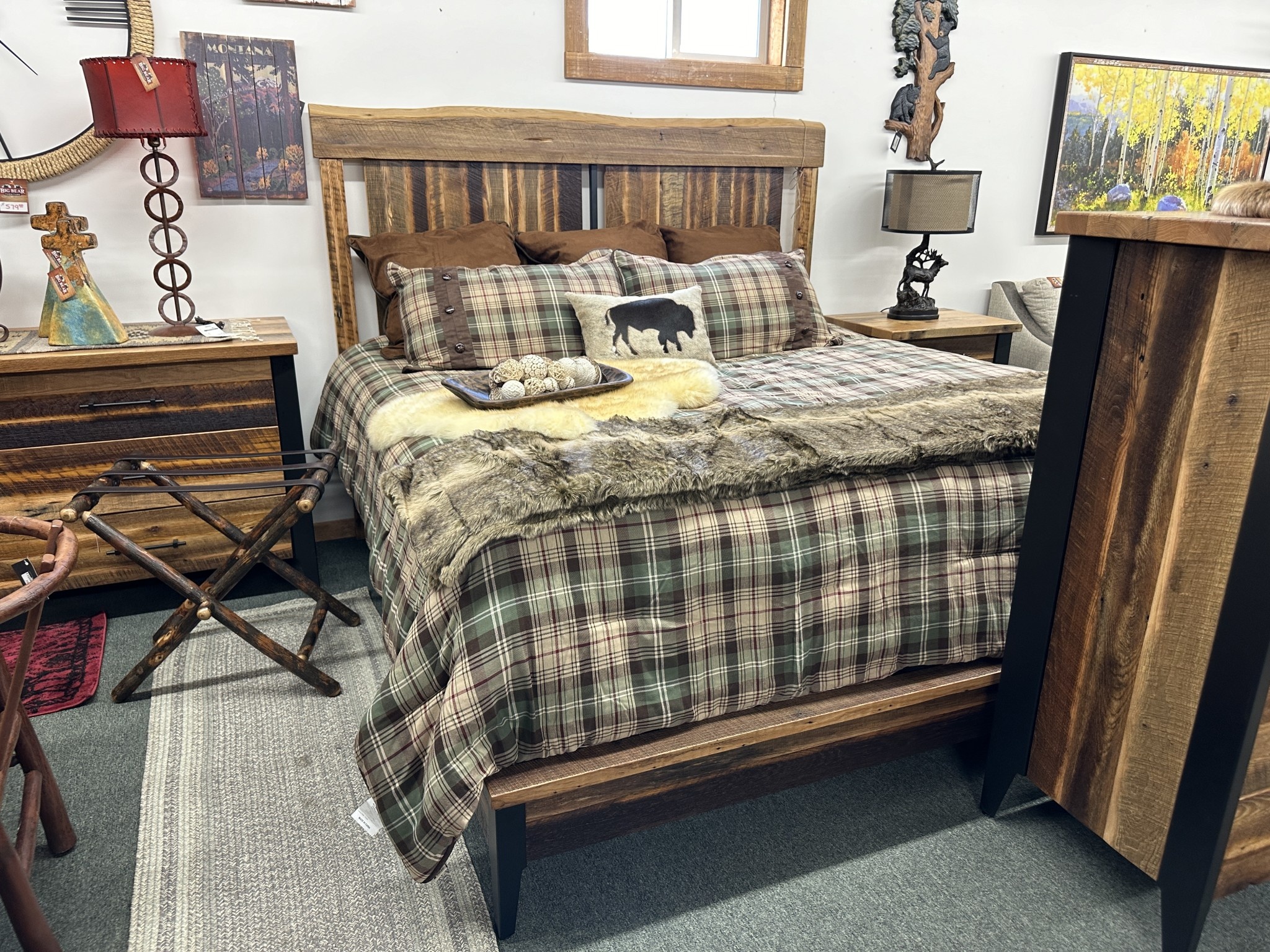 Urban Barnwood Lenape Barnwood KING Bed