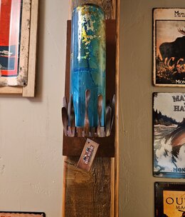 Artisans Iron Wall Sergio Bueno Vase-SUMMER 4"D