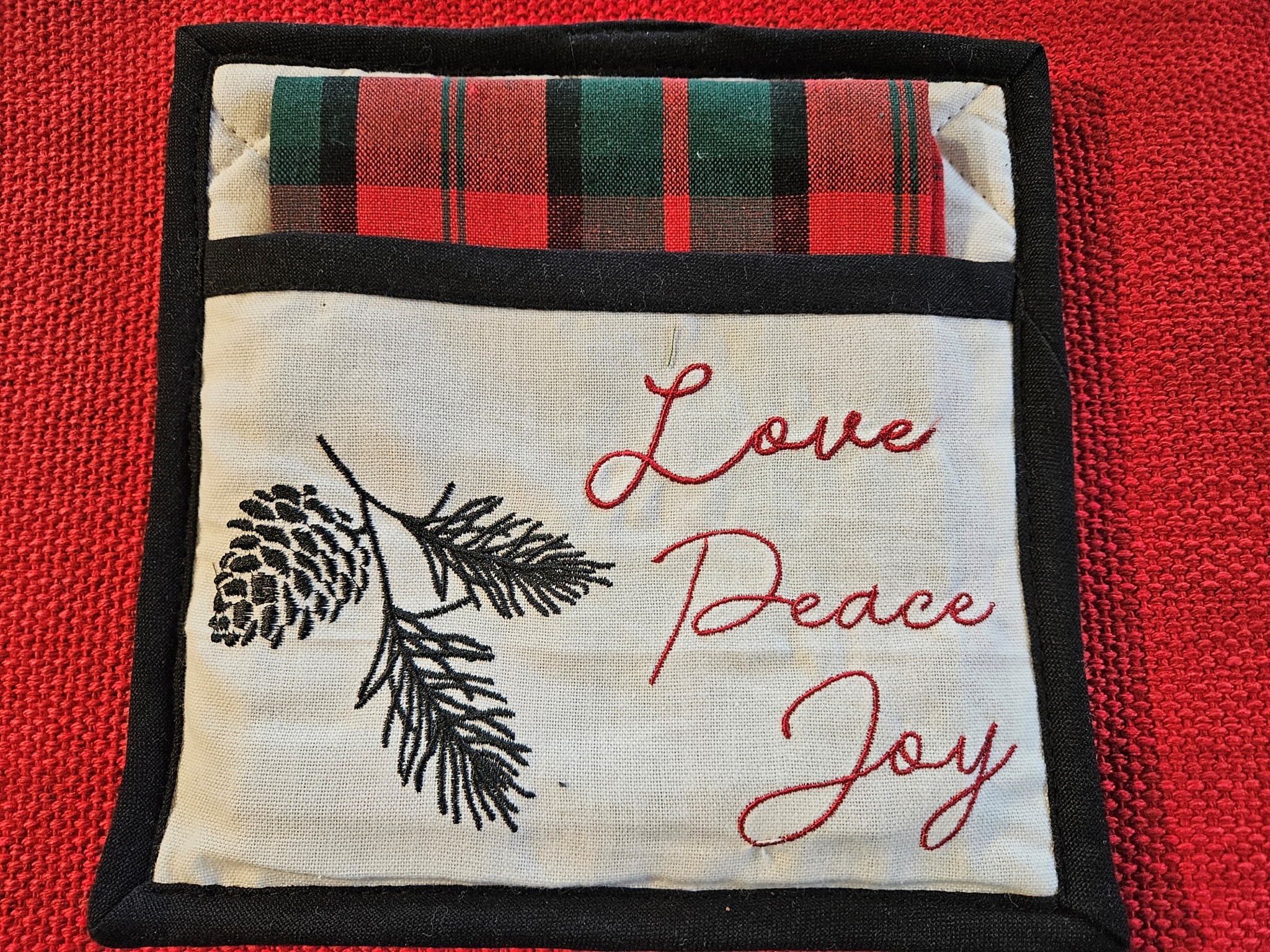 Park Design Winter Pines Pocket Potholder Set