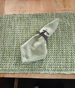 Park Design Evergreen Basket Weave Napkin