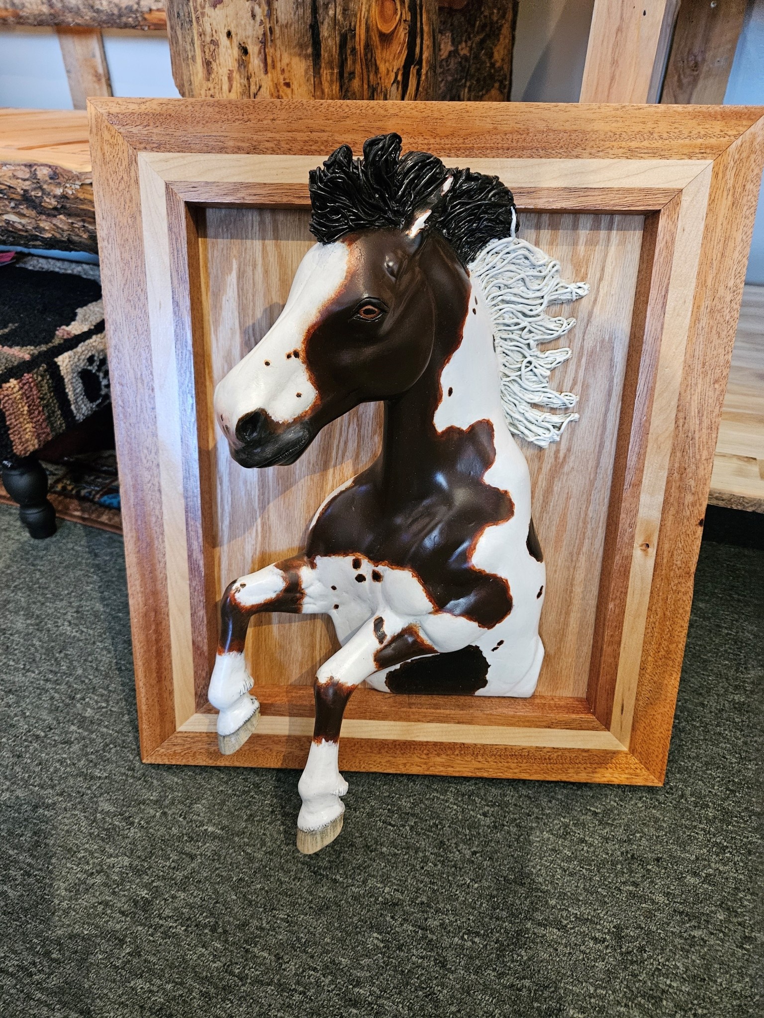 MCE Industries Original 3D Horse Wall Art