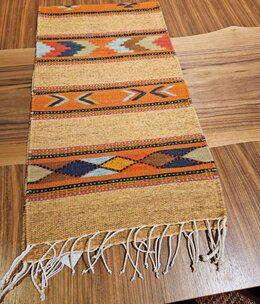 Escalante Rugs Zapotec Runner 16" x 5' , 138