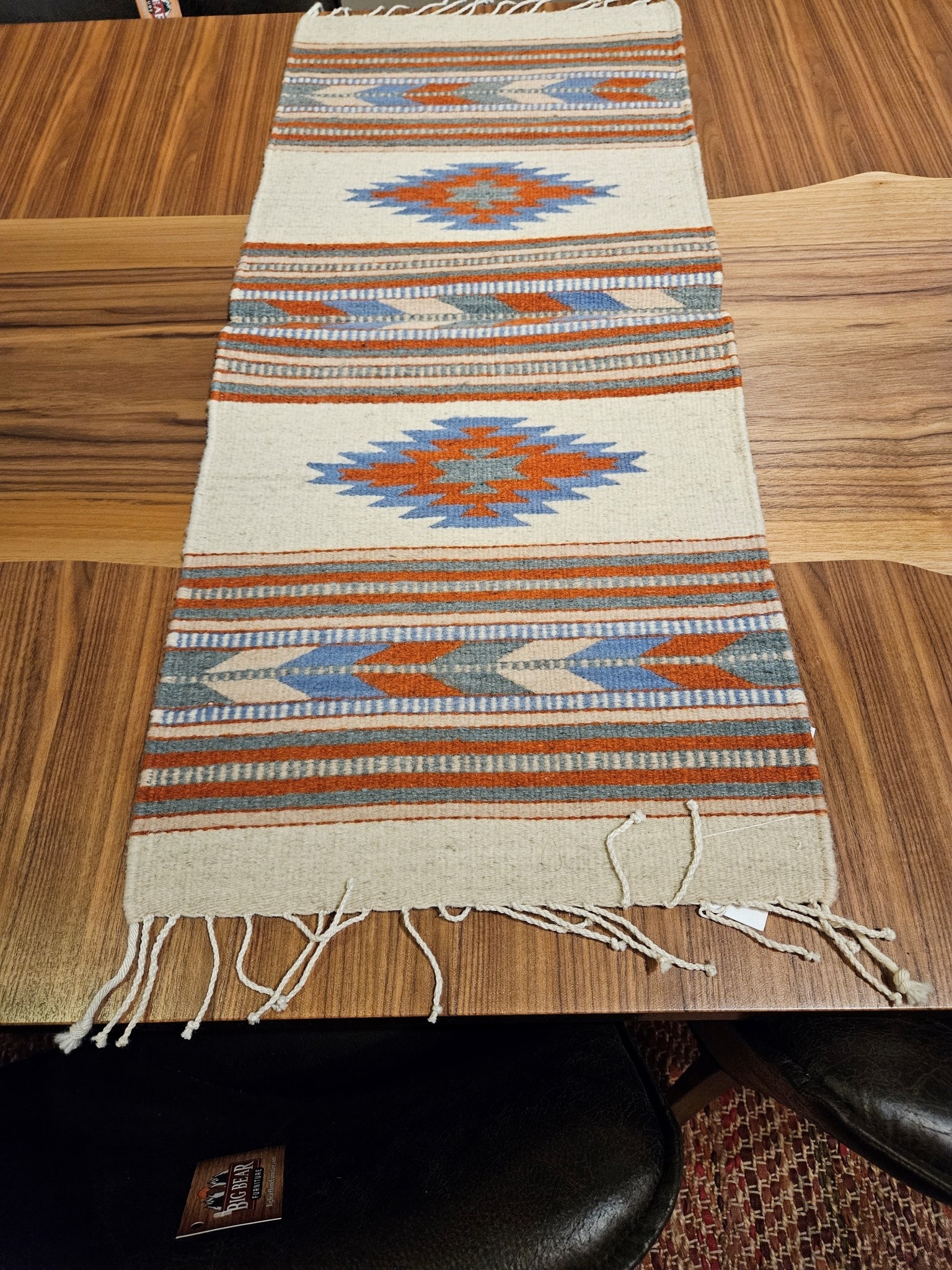 Escalante Rugs Zapotec Runner 16" x 39" , 110