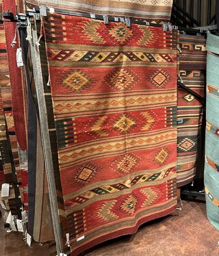 Co-Escalante Zapotec "Seven Jewels" 4'x6.5' Rug, ER13206