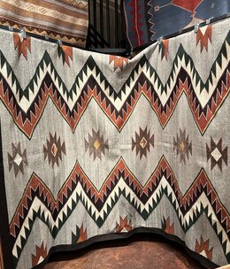 Co-Escalante Zapotec "Diamante Serrado" Rug 6.5x10 ER1174