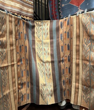 Co-Escalante Zapotec "Feathers Trigo" Rug 6x9 ER8948