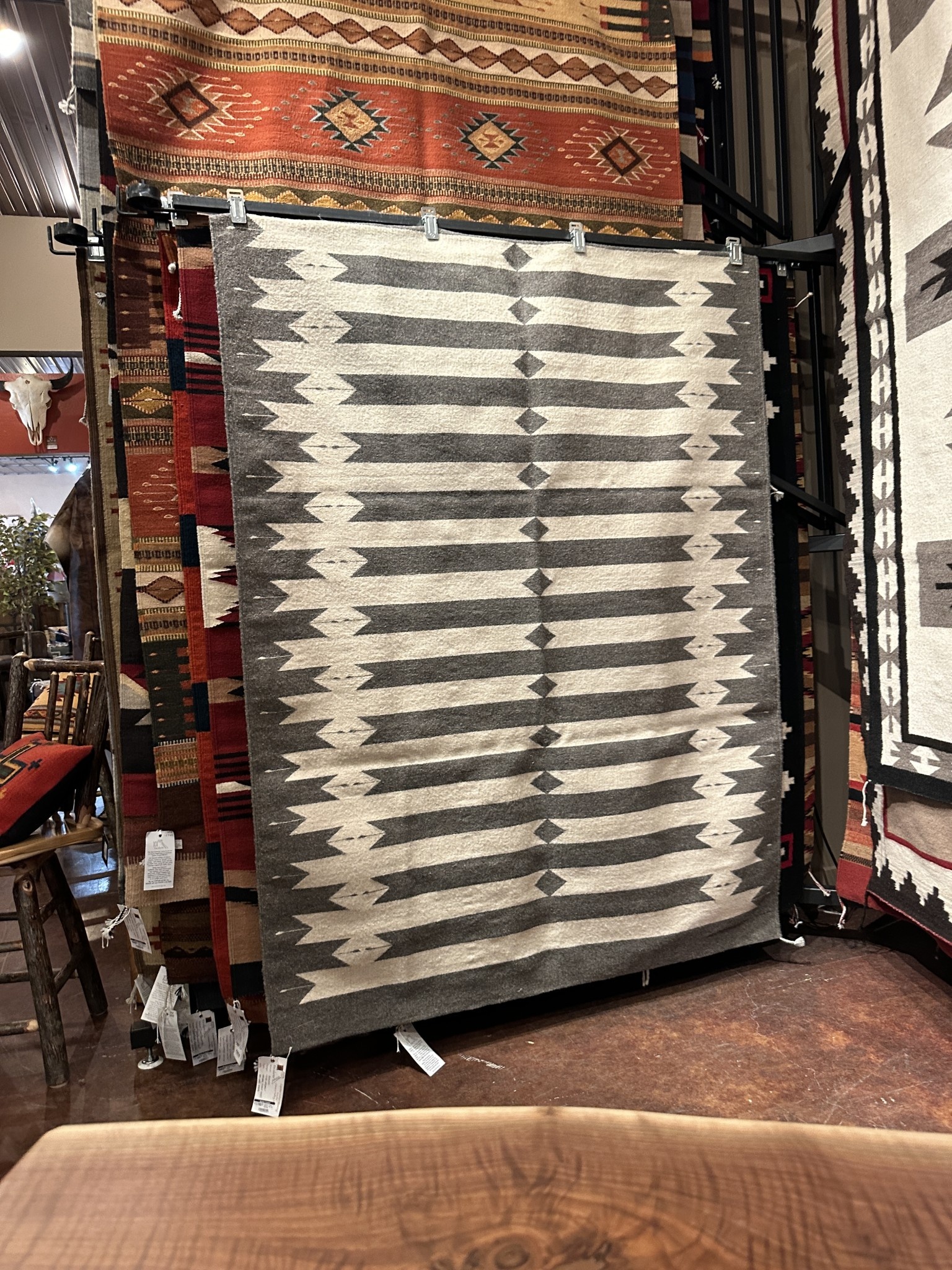 Co-Escalante Zapotec "Tetro Natural" Rug 5x8 ER13705