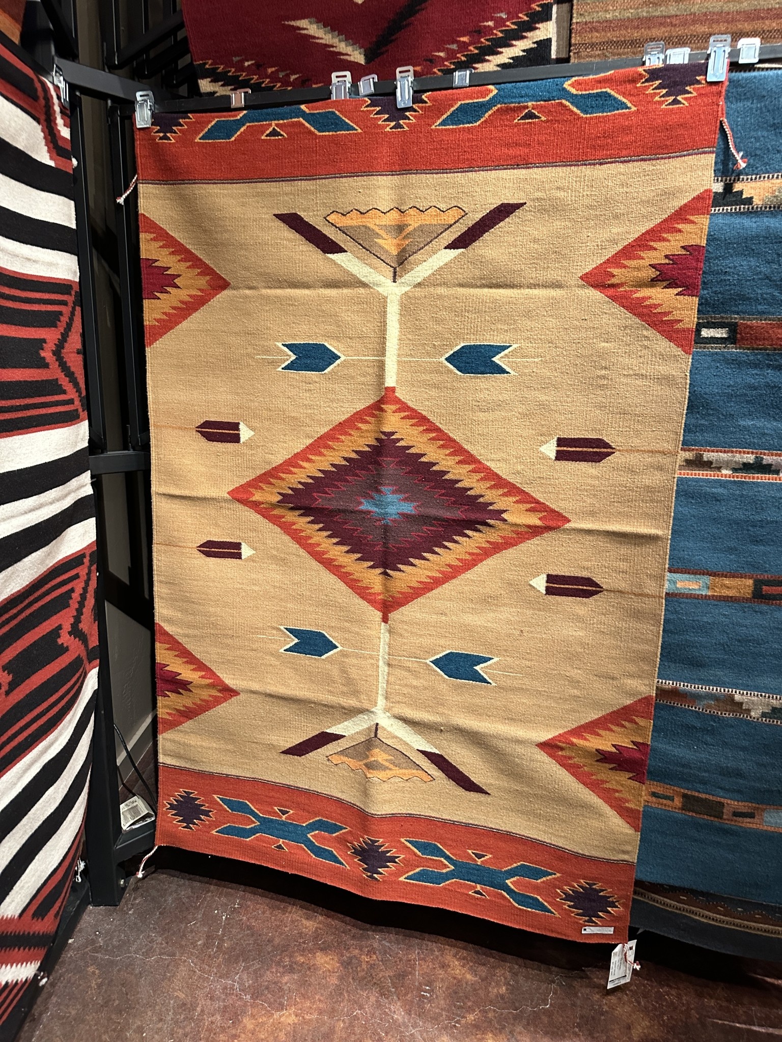 Co-Escalante Zapotec "Tees Miel" 4x6 Rug ER13862