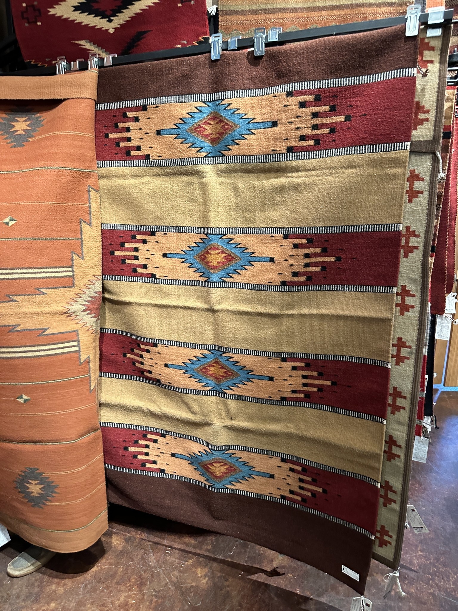 Co-Escalante Zapotec "Saltillo Velas 4x6 Rug ER13384