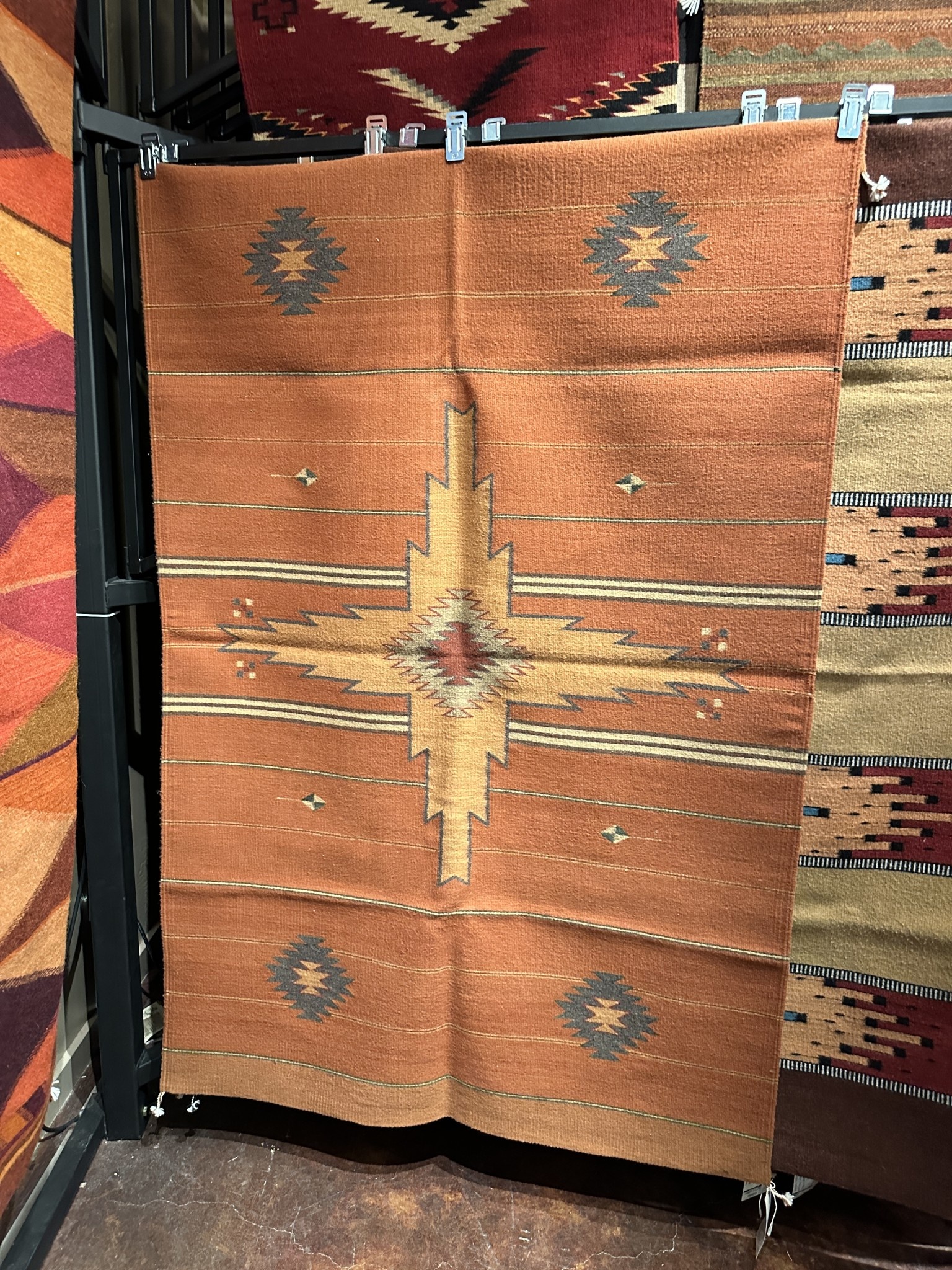 Co-Escalante Zapotec "Estrella Frutal" Rug 4x6 ER7396