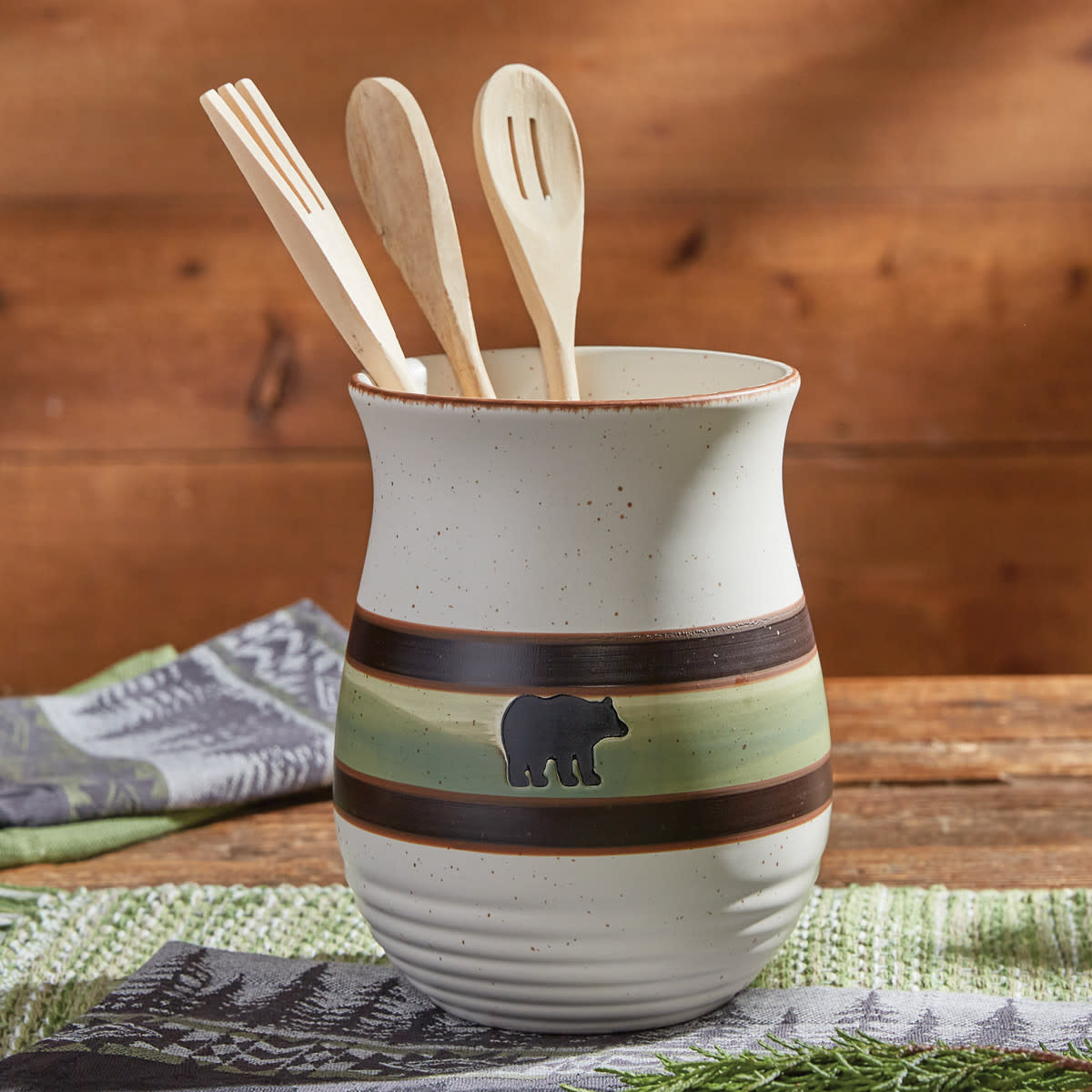 Park Design Skyline Utensil Crock