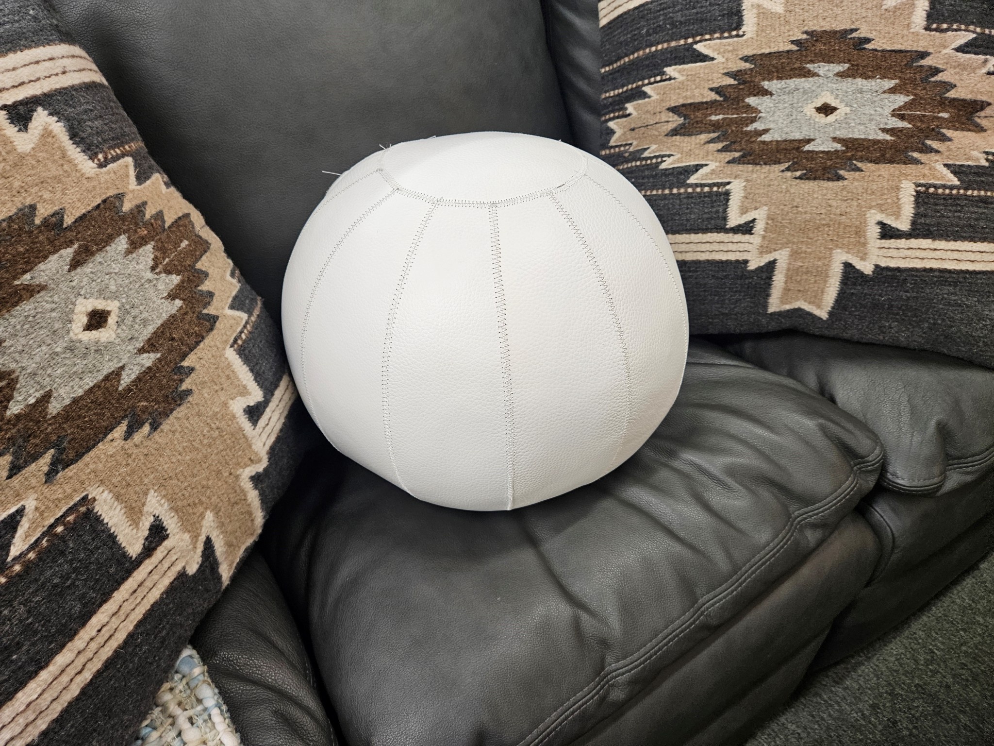 Co-Rhonda Capsule Ball Pillow