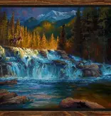 Colt Idol "Glacier Guardian", Framed 34x44