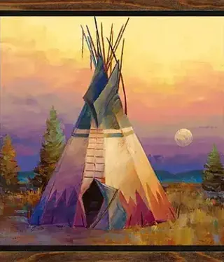 Colt Idol Last Light on the Horizon, Framed 16x16