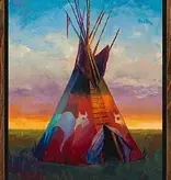 Colt Idol Last Sliver of Light, Framed 18x15