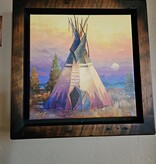 Colt Idol Last Light on the Horizon, Framed 16x16