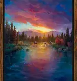 Colt Idol Rose Crossing, Framed 74x62