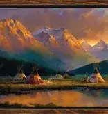 Colt Idol "Valley of the Protector" Framed 84W x 52H