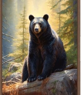 TAC King of the Mountain (Bear) 30 x 39