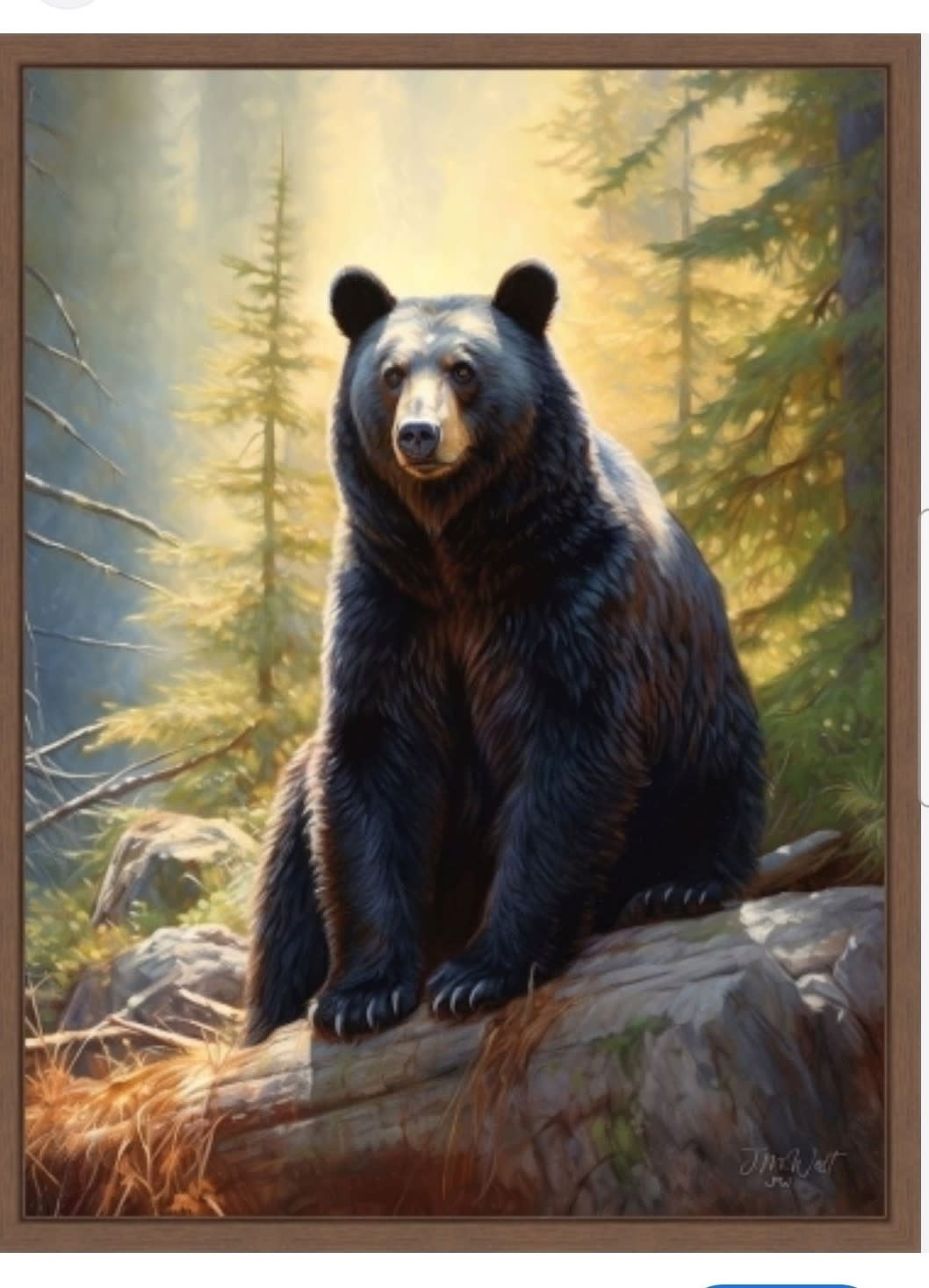 TAC King of the Mountain (Bear) 30 x 39