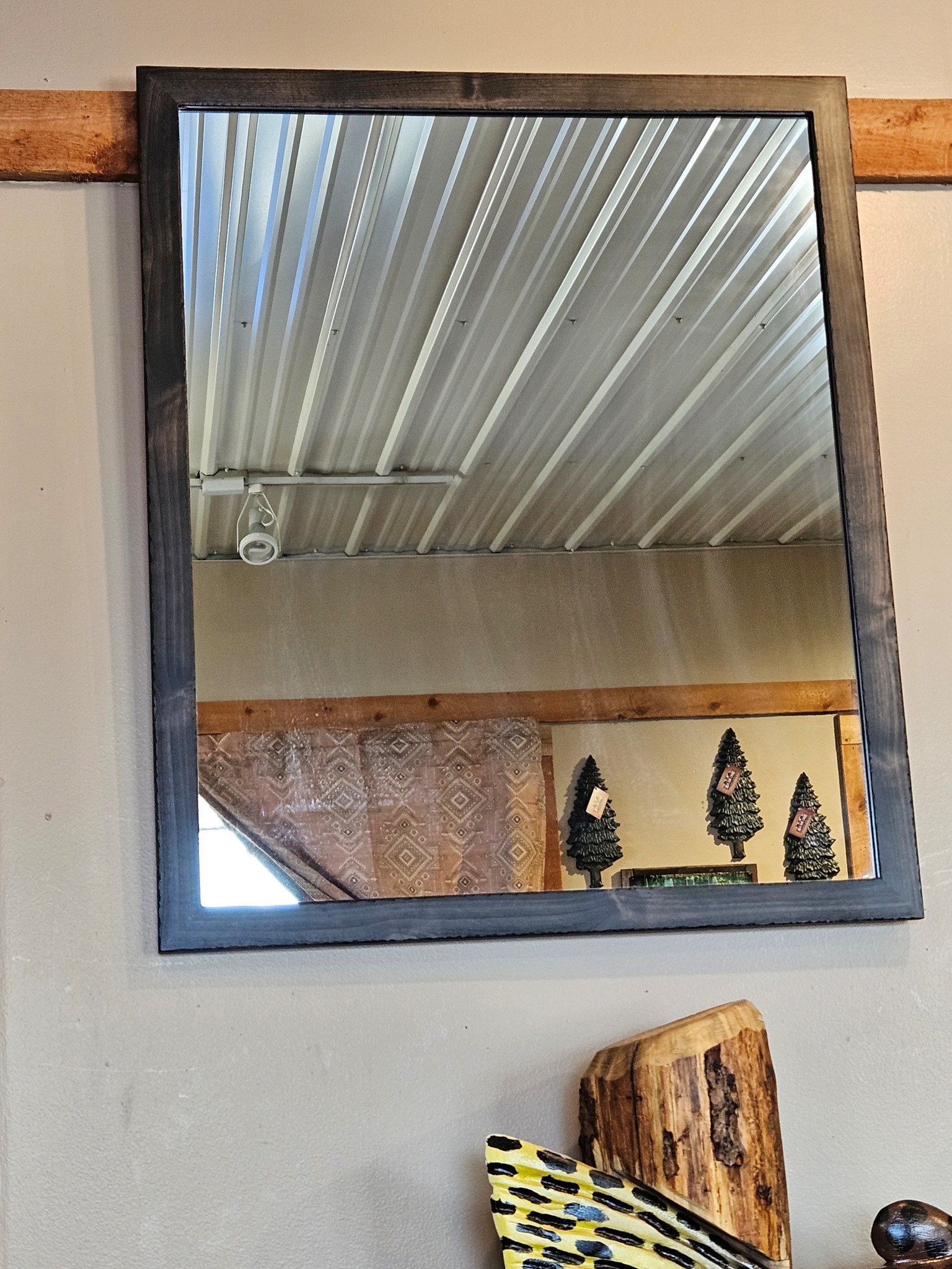 Rustic North Medium Mirror