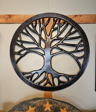 Co-Steve Peterson Tree of Life Bronze  34.5"Diameter