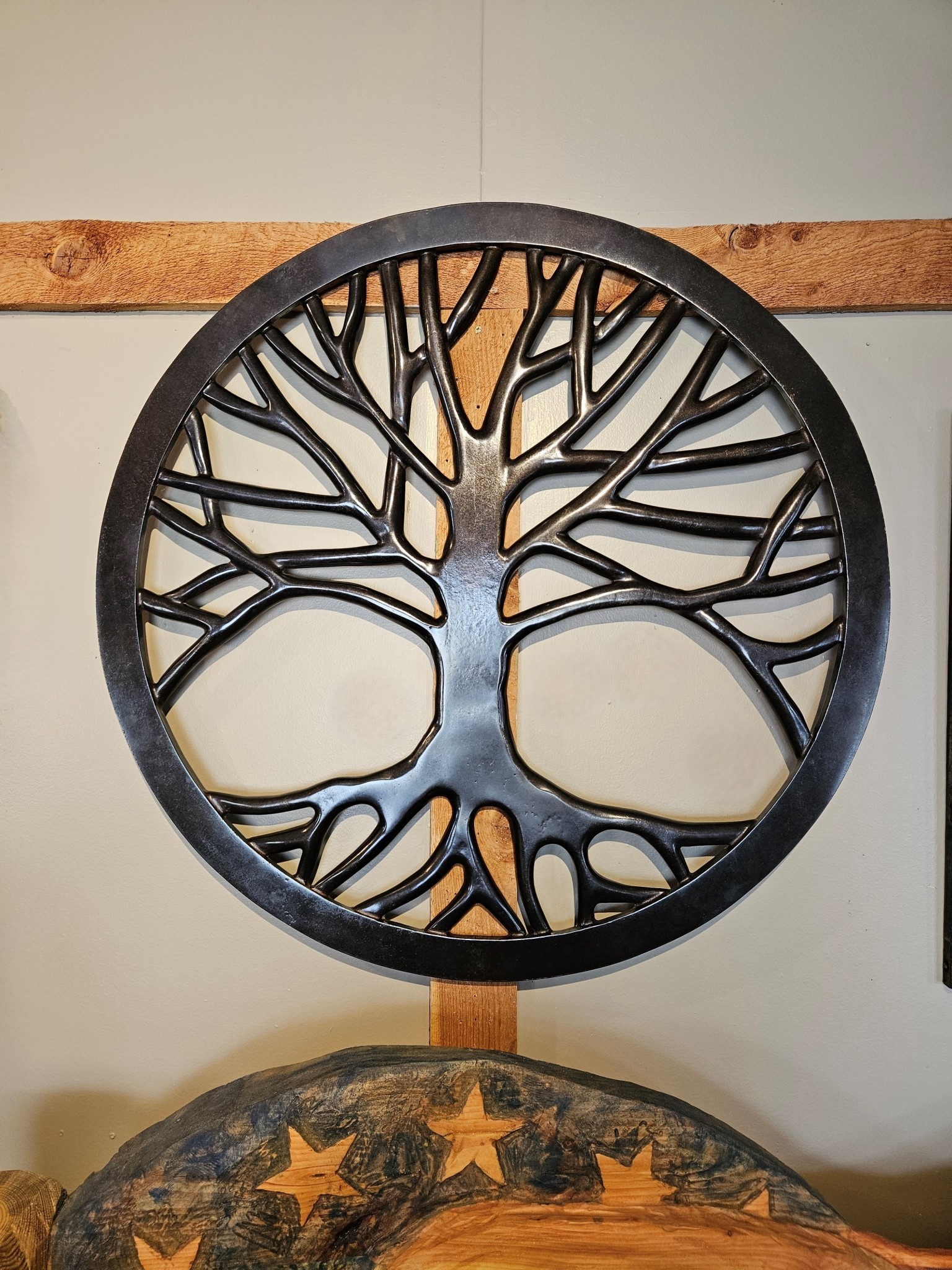 Co-Steve Peterson Tree of Life Bronze  34.5"Diameter