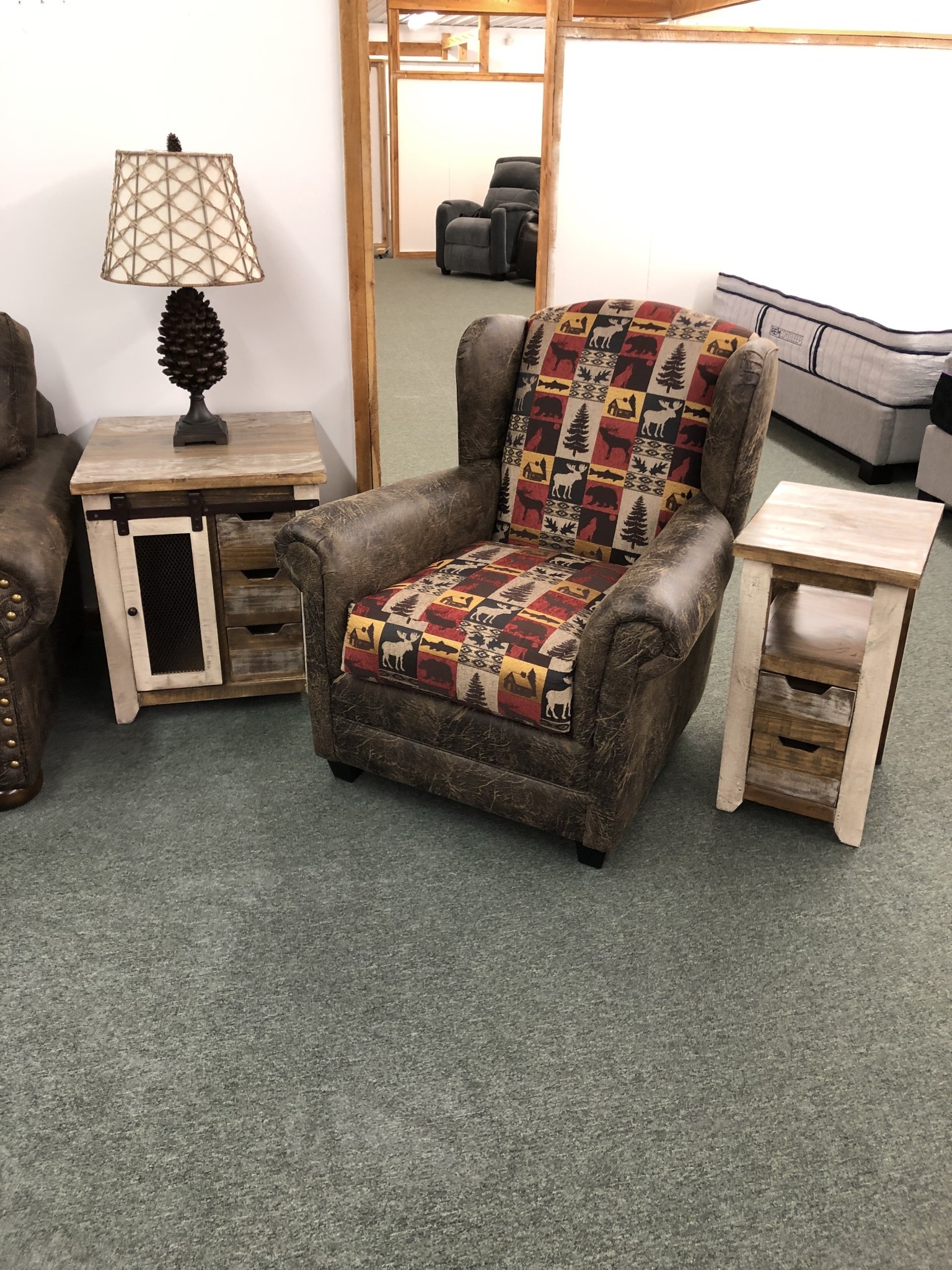 IMF 8017-20 Fairweather Accent Chair 37L x 40H x 38D