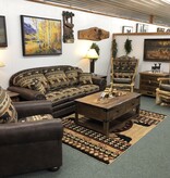 IMF 1054-70 Arizona Sofa (2fabric) 90L x 39H x 39D