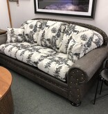 IMF 1054-70 Arizona Sofa (2fabric) 90L x 39H x 39D