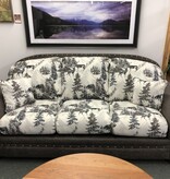 IMF 1054-70 Arizona Sofa (2fabric) 90L x 39H x 39D