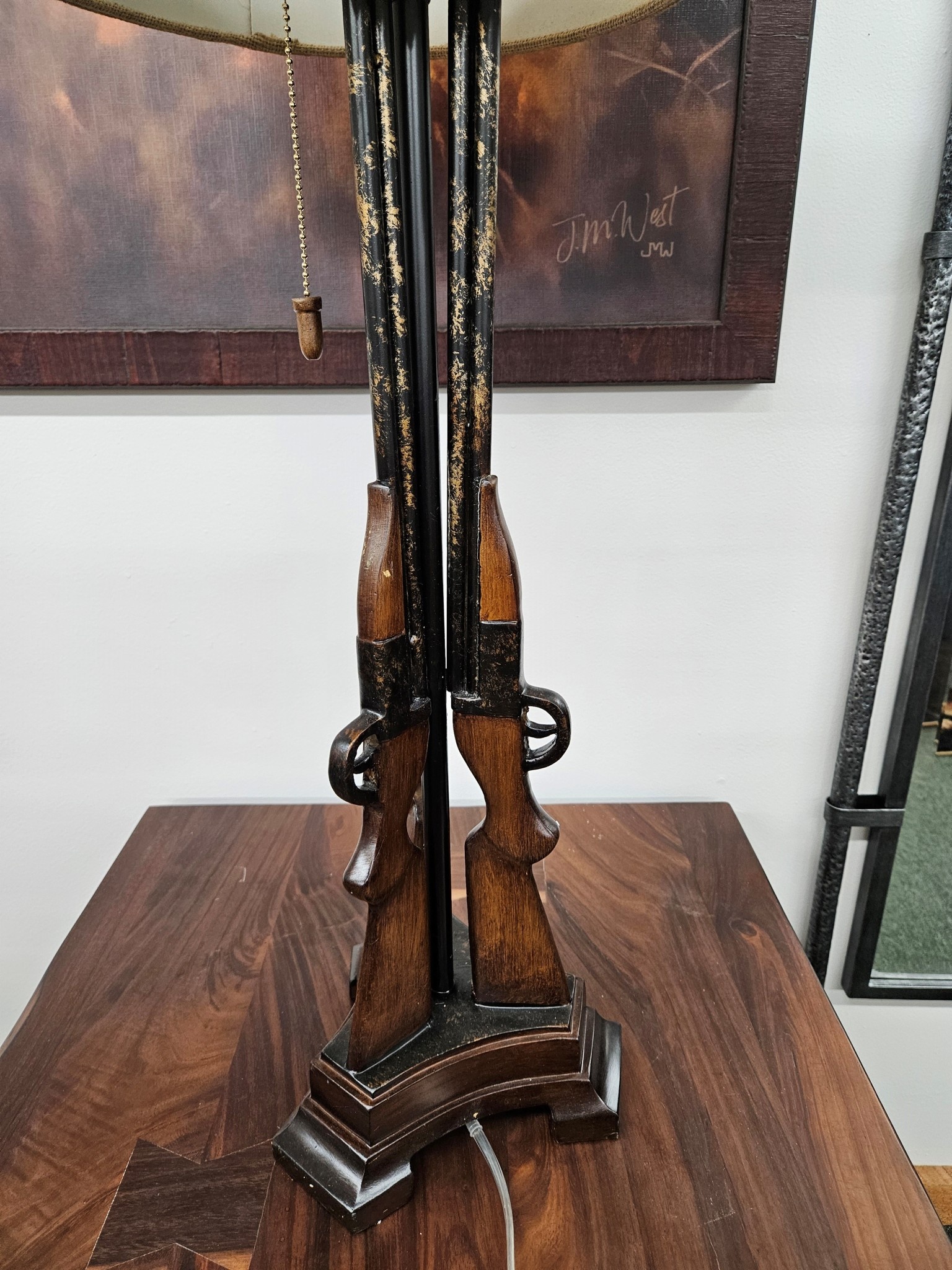 Crestview Shot (Gun) Table Lamp, 37.5H