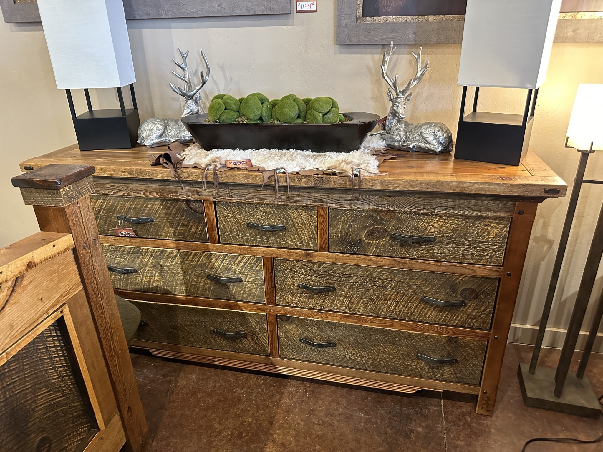 Green Gables Casper 7 Dwr Dresser 37X x 72W x 20.5D