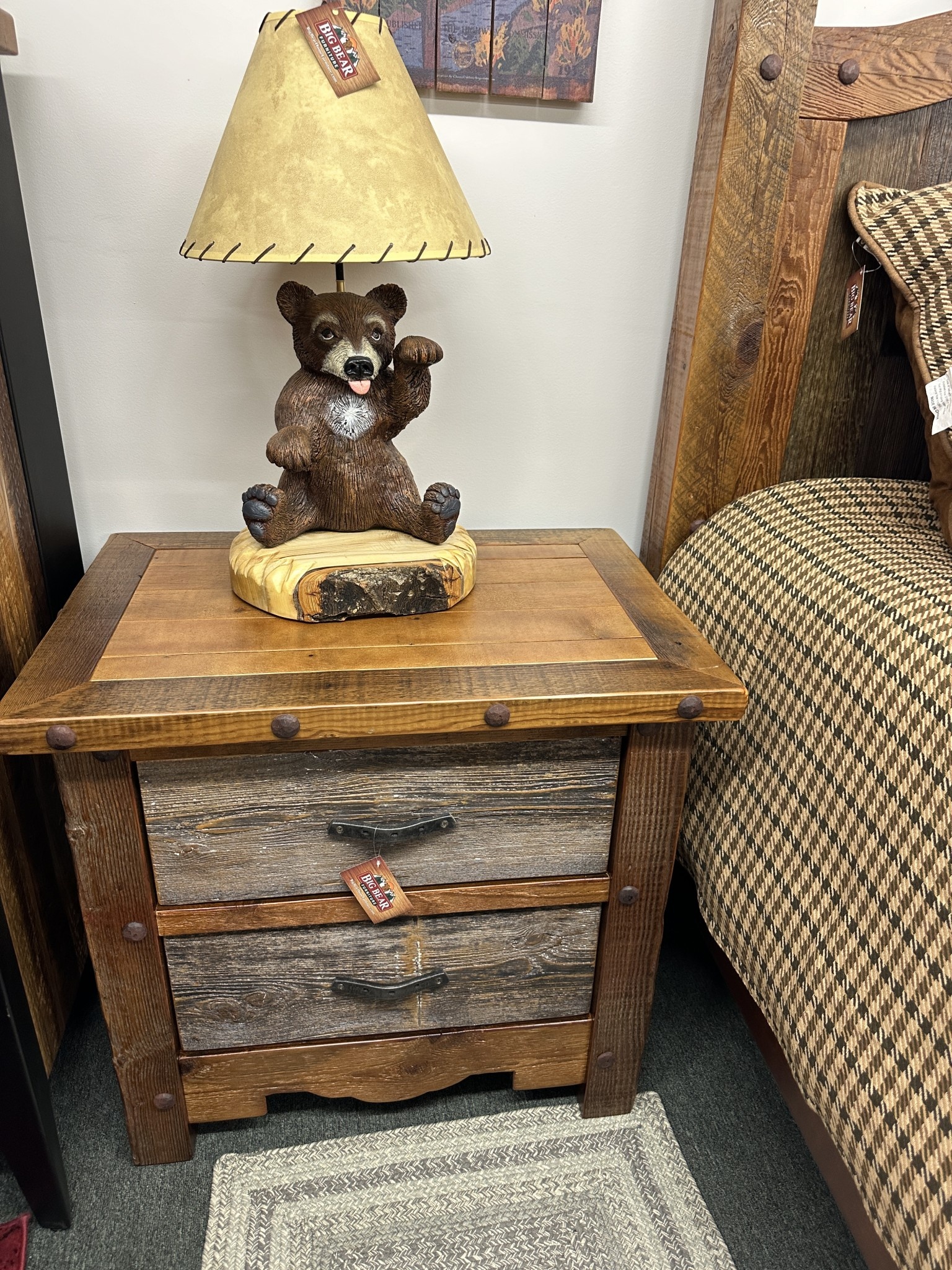 Green Gables Black Hills 2 Dwr Nightstand 28H x 30W x 21D
