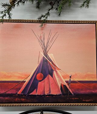 TAC (Tipi) A Quiet Place  23.5 x  19.5