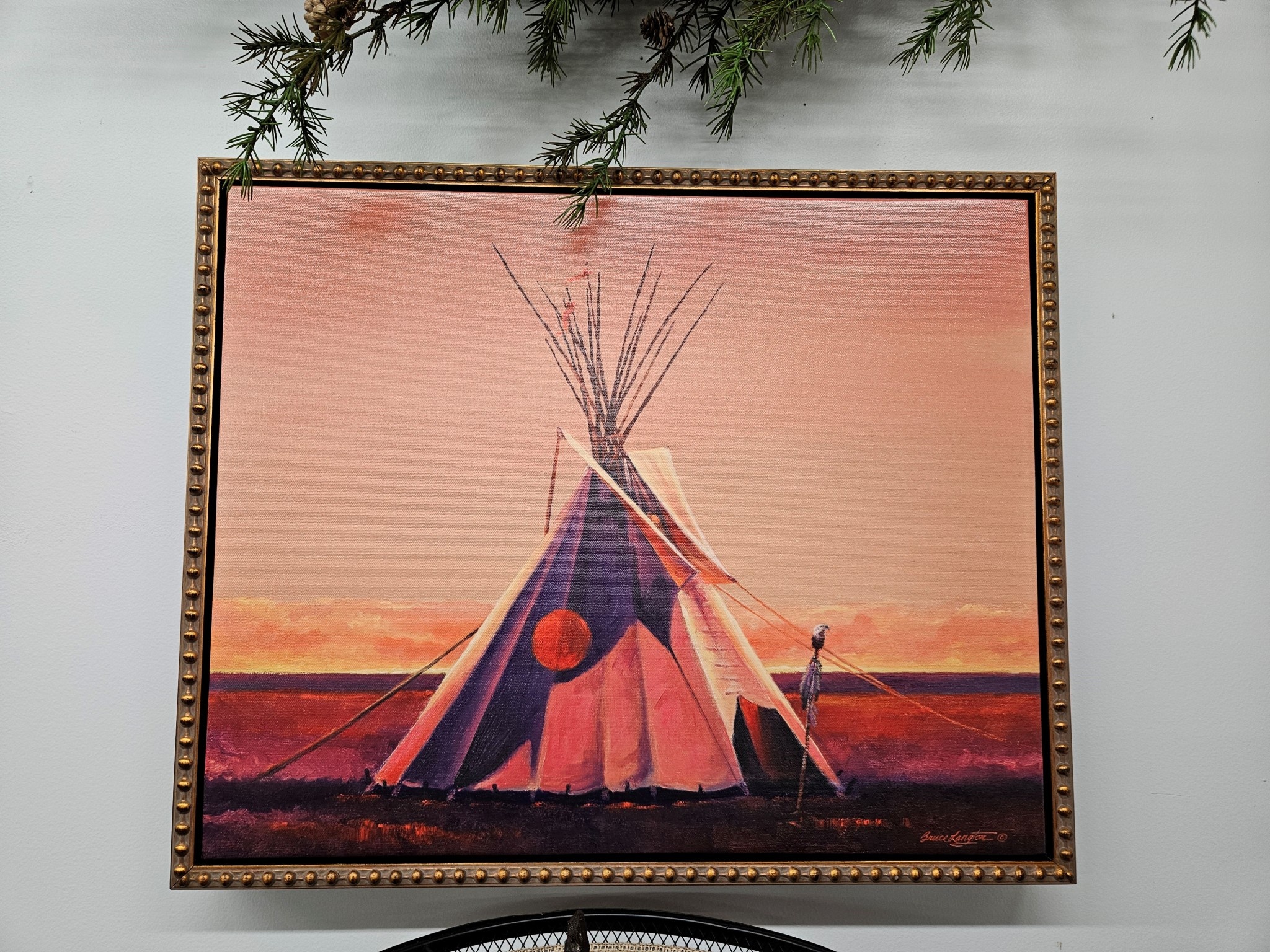 TAC (Tipi) A Quiet Place  23.5 x  19.5