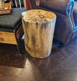 Uttermost Habitat Accent Stool/Table, Natural 20H