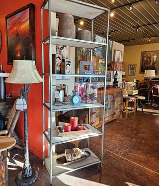 Uttermost Baldwin Etagere/Bookshelf 31x16x87