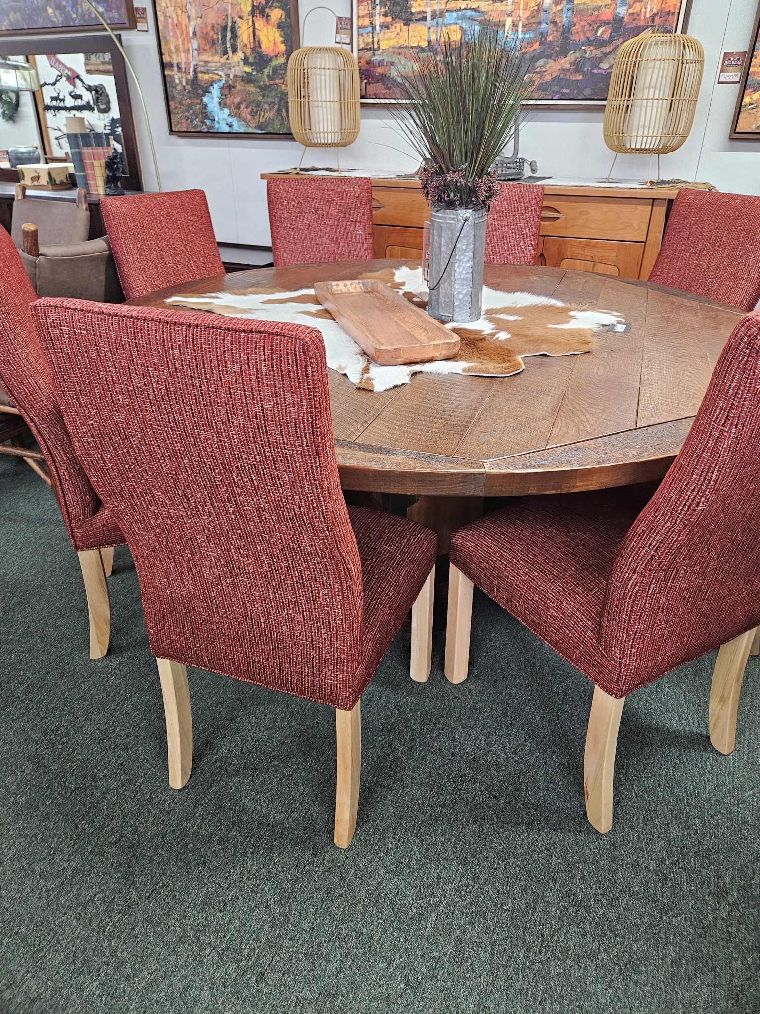 Can-Am Vista Side Dining Chair w/Fabric