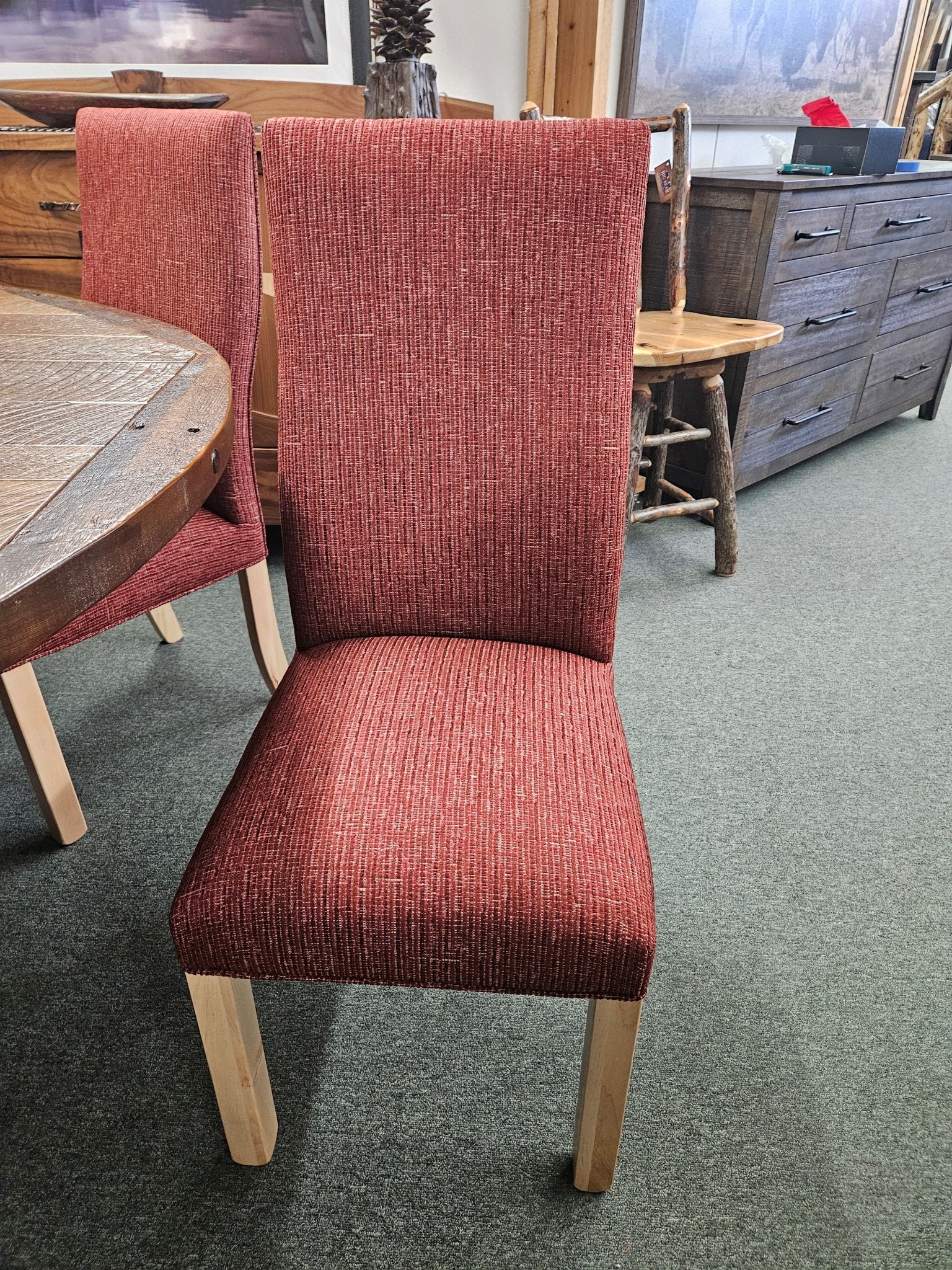 Can-Am Vista Side Dining Chair w/Fabric