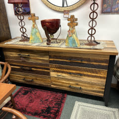 Urban Barnwood Barnwood Uptown 6 Dwr 60" Dresser 60x23x34