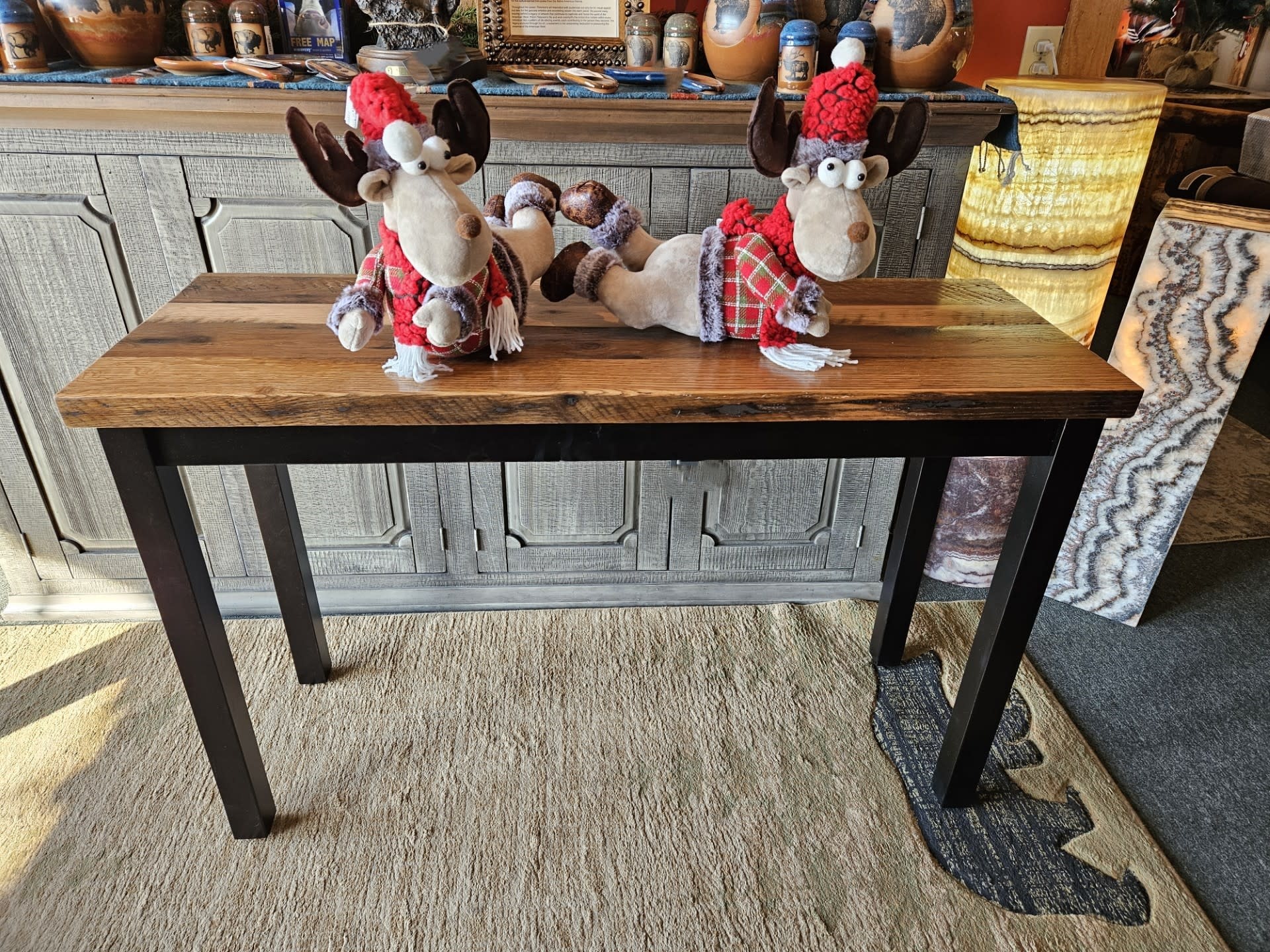 Can-Am Vintage Sofa Table  46L x 16D x 29.75H