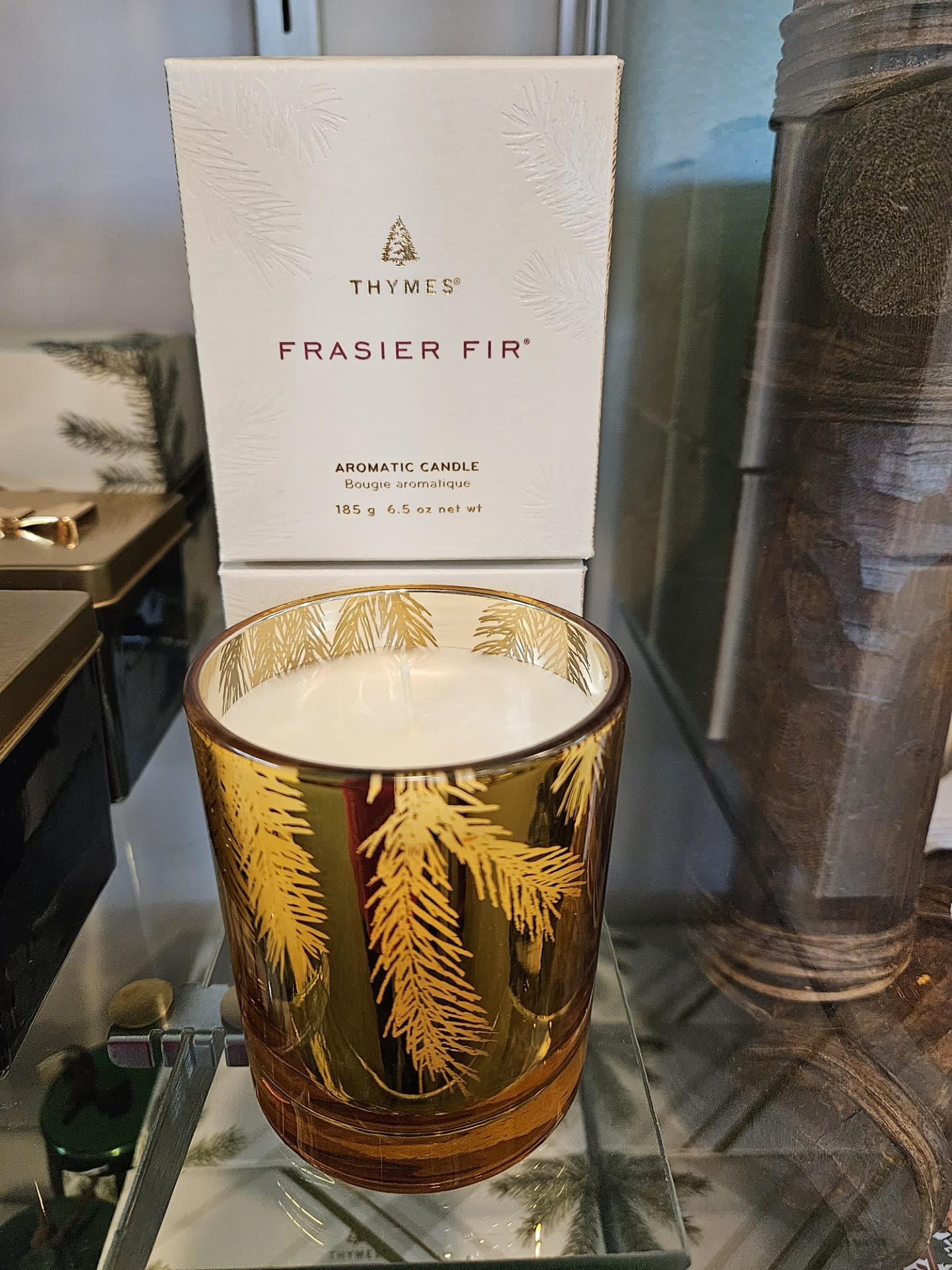 Frasier Fir FFr 6.5oz Gilded Gold Candle