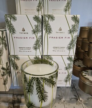 Frasier Fir FF Poured candle/Pine Needle Design 6.5oz
