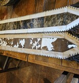 Gaucho Small Cowhide Table Runner 6' x 10"
