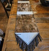 Gaucho Large Cowhide Table Runner 7' x 14"