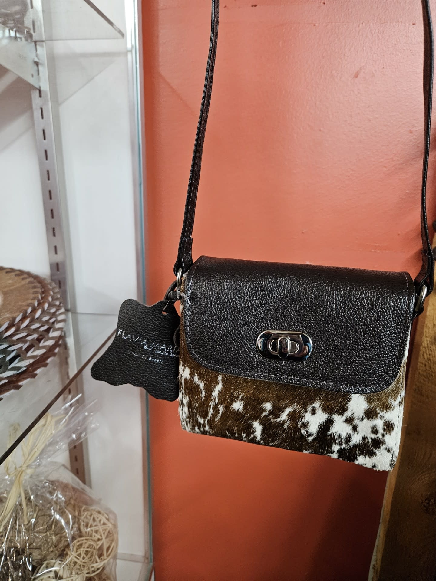 Gaucho Ladies Crossbody Cowhide Purse #4